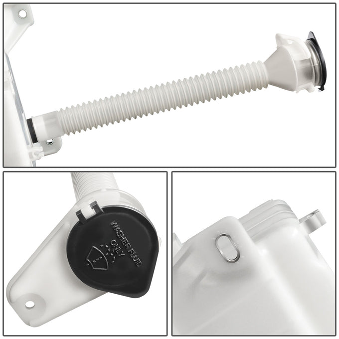 10-15 Lexus RX350 Windshield Washer Reservoir Tank Bottle w/Level Sensor+Fluid Pump
