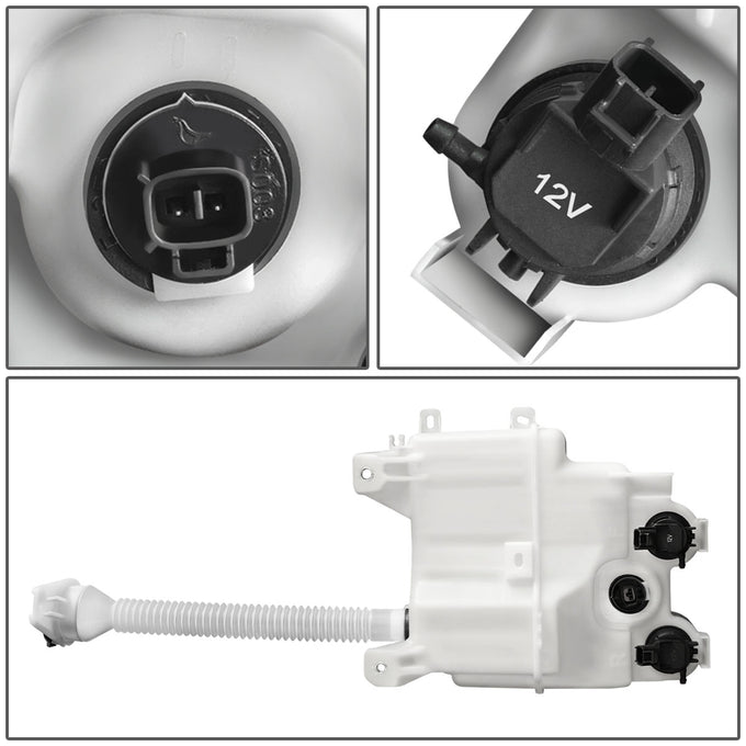 10-15 Lexus RX350 Windshield Washer Reservoir Tank Bottle w/Level Sensor+Fluid Pump