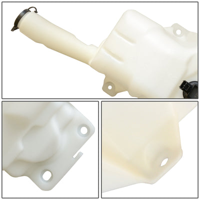 05-08 Mazda 6 Windshield Washer Reservoir Tank Bottle w/Level Sensor+Fluid Pump