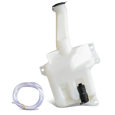 2004 Mitsubishi Lancer Windshield Washer Reservoir Tank Bottle w/Fluid Pump