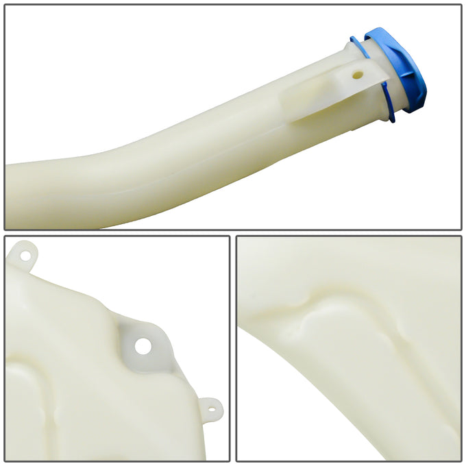 07-12 Nissan Sentra Windshield Washer Reservoir Tank Bottle w/Fluid Pump
