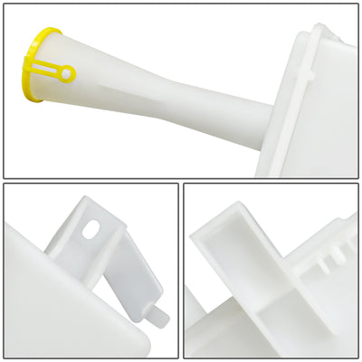00-06 Nissan Sentra Windshield Washer Reservoir Tank Bottle w/Level Sensor+Fluid Pump