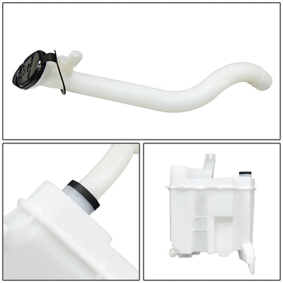 07-12 Nissan Versa Windshield Washer Reservoir Tank Bottle w/Fluid Pump