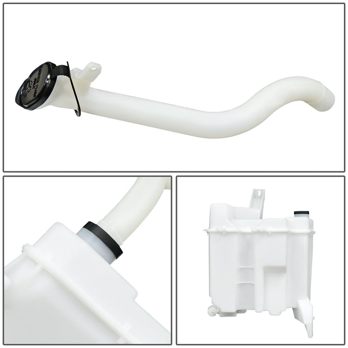 07-12 Nissan Versa Windshield Washer Reservoir Tank Bottle w/Fluid Pump