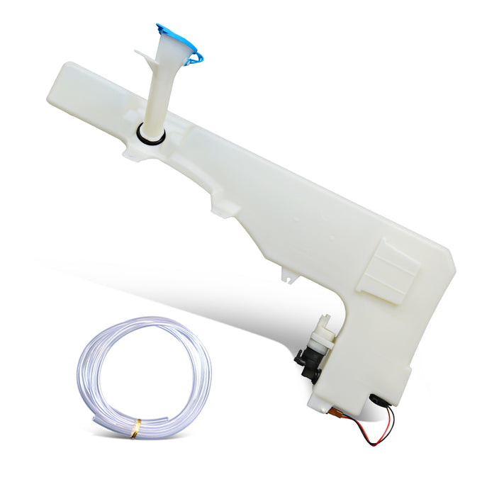05-08 Nissan Frontier Windshield Washer Reservoir Tank Bottle w/Level Sensor+Fluid Pump