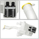 09-13 Subaru Forester Windshield Washer Reservoir Tank Bottle w/Fluid Pump