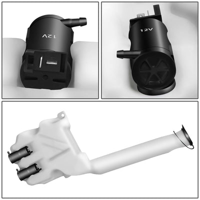 02-06 Suzuki Aerio Windshield Washer Reservoir Tank w/Fluid Pump