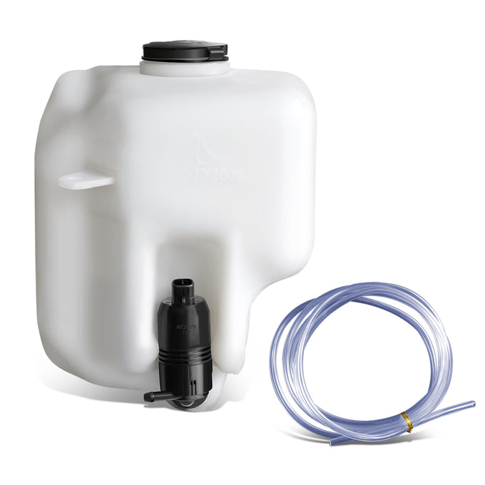 93-97 Toyota Corolla Windshield Washer Reservoir Tank Bottle w/Fluid Pump