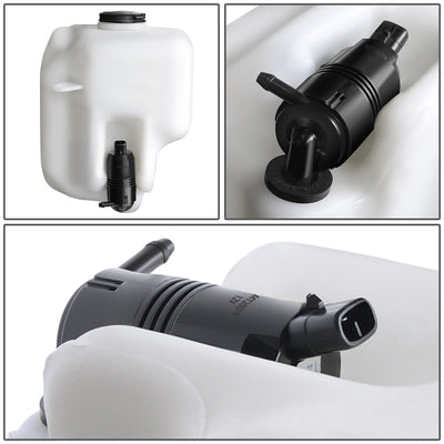93-97 Toyota Corolla Windshield Washer Reservoir Tank Bottle w/Fluid Pump