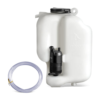 88-92 Toyota Corolla Windshield Washer Reservoir Tank Bottle w/Fluid Pump