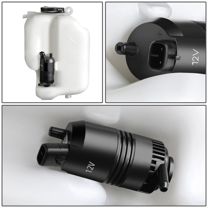 88-92 Toyota Corolla Windshield Washer Reservoir Tank Bottle w/Fluid Pump