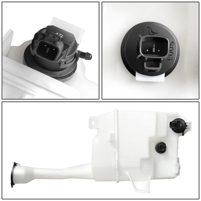 07-11 Toyota Camry Windshield Washer Reservoir Tank Bottle w/Level Sensor+Fluid Pump