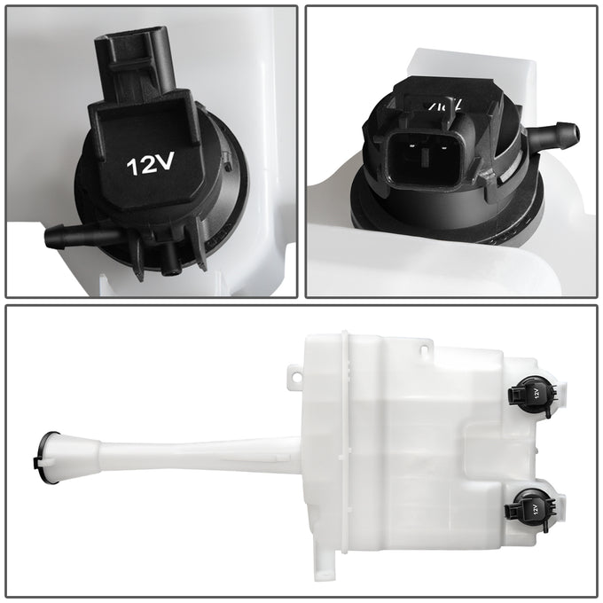 09-14 Toyota Matrix Windshield Washer Reservoir Tank Bottle w/Fluid Pump