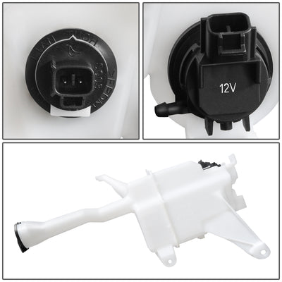 12-17 Toyota Camry 13-18 Avalon Windshield Washer Reservoir Tank Bottle w/Level Sensor+Fluid Pump