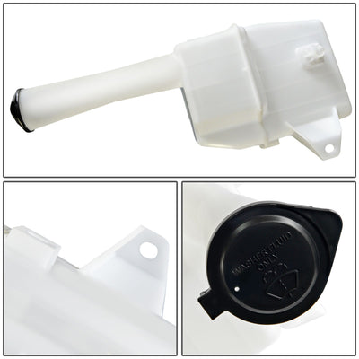 04-14 Toyota Sienna Windshield Washer Reservoir Tank Bottle w/Level Sensor+Fluid Pump