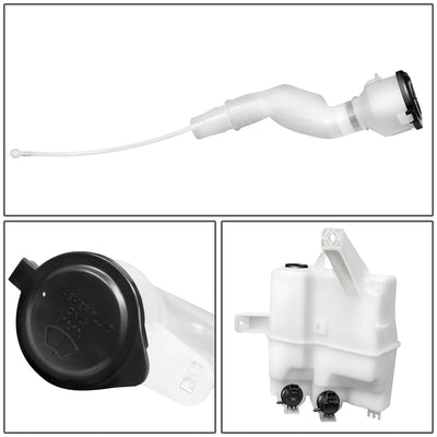12-15 Toyota Prius Plug-In Windshield Washer Reservoir Tank Bottle w/Fluid Pump