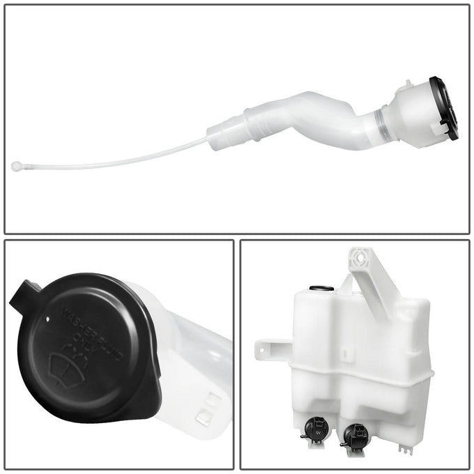 12-15 Toyota Prius Plug-In Windshield Washer Reservoir Tank Bottle w/Fluid Pump