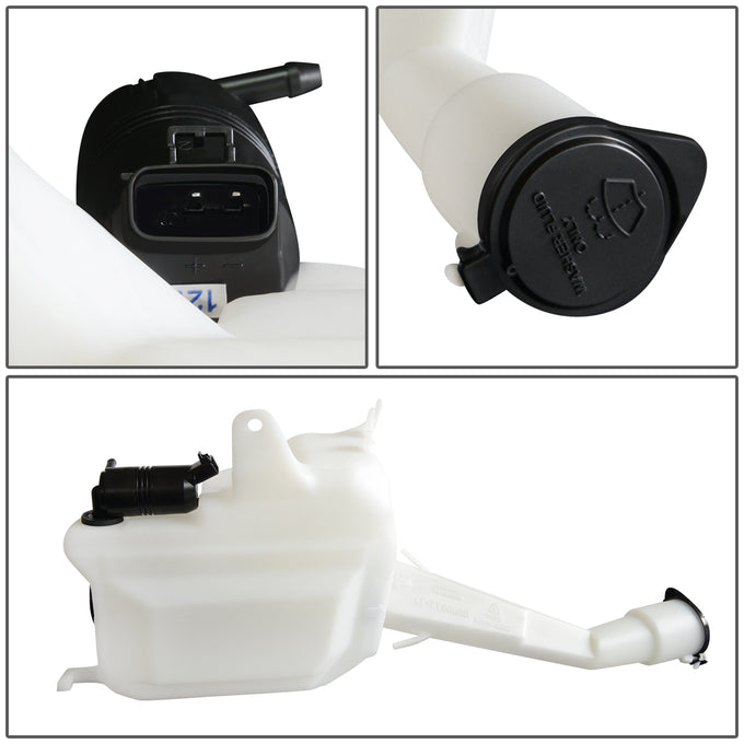 01-04 Toyota Tacoma Windshield Washer Reservoir Tank Bottle w/Level Sensor+Fluid Pump