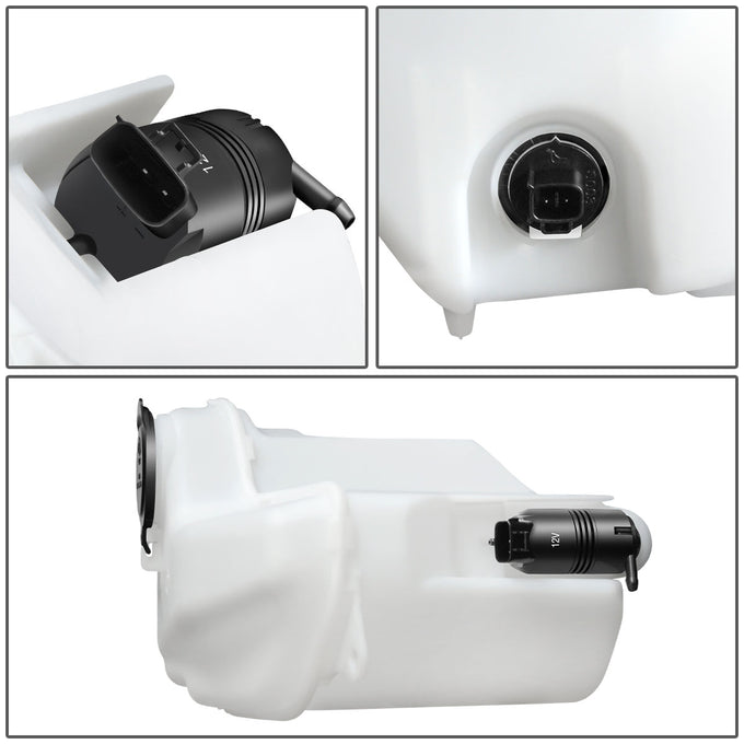98-02 Toyota Corolla Windshield Washer Reservoir Tank Bottle w/Level Sensor+Fluid Pump
