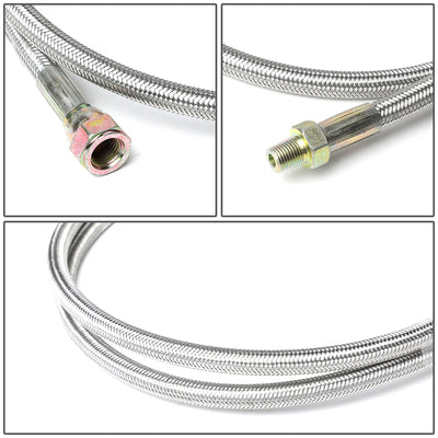 D-Motoring - Oil Feed&Drain Line Kit - Stainless Steel - Universal - 2