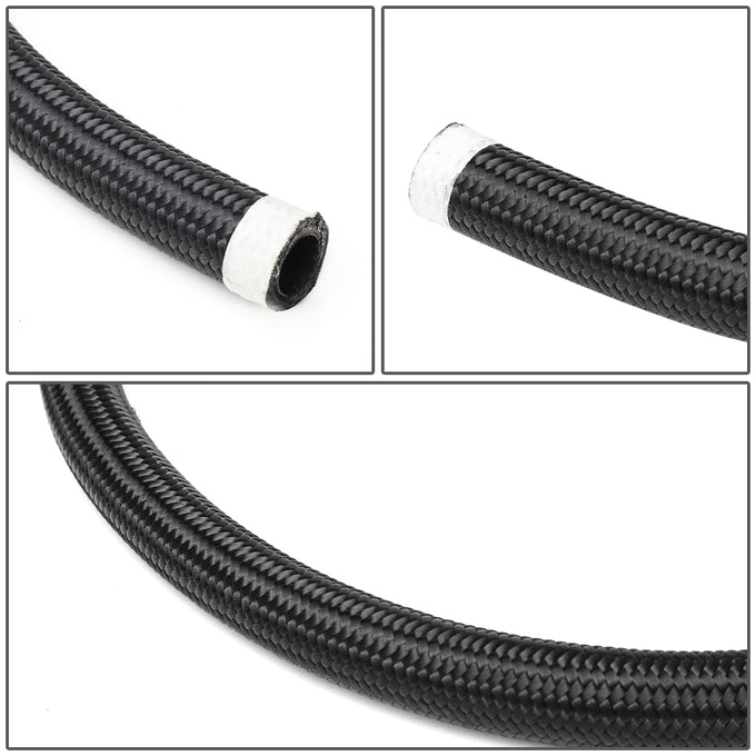 D-Motoring - Oil Feed&Drain Line Kit - Stainless Steel - Universal - 3
