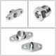 D-Motoring - Oil Feed&Drain Line Kit - Stainless Steel - Universal - 4