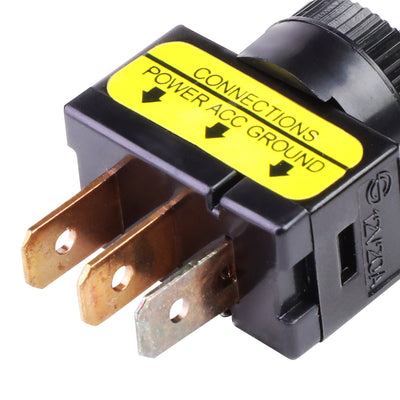 D-Motoring - Toggle Switch - Green LED - 3