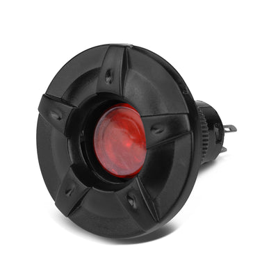 D-Motoring - Push Button Switch - Black / Red - 1