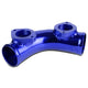 D-Motoring - BOV Adapter - 2.5 in. OD Piping - Type-S Rs/Rz - 70 Degree Angle Bend - 6 in. Long  - 7
