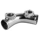 D-Motoring - BOV Adapter - 2.5 in. OD Piping - Type-S Rs/Rz - 70 Degree Angle Bend - 6 in. Long  - 6