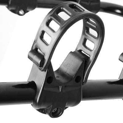 D-Motoring - Cargo Carrier - Bicycle Rack Carrier - Mount Rear Trailer - 2 in. - Powdered Coated - Universal - 3