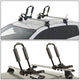 D-Motoring - Cargo Carrier - Kayak Canoe Carrier - Cross Bar Roof Rail - Adjustable Fold-Up - Powdered Coated - Universal - 7