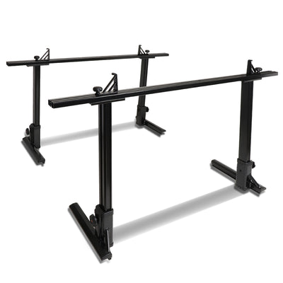 D-Motoring - Cargo Carrier - Surf 2-Bar Carrier Rack - Pickup Bed - Adjustable - Powdered Coated - Universal - 2