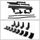 D-Motoring - Cargo Carrier - Surf 2-Bar Carrier Rack - Pickup Bed - Adjustable - Powdered Coated - Universal - 6
