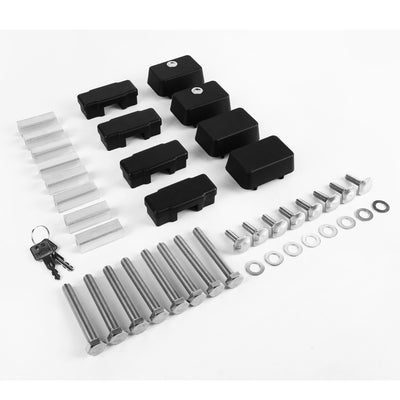 D-Motoring - Cargo Carrier - Surf 2-Bar Carrier Rack - Pickup Bed - Adjustable - Powdered Coated - Universal - 7