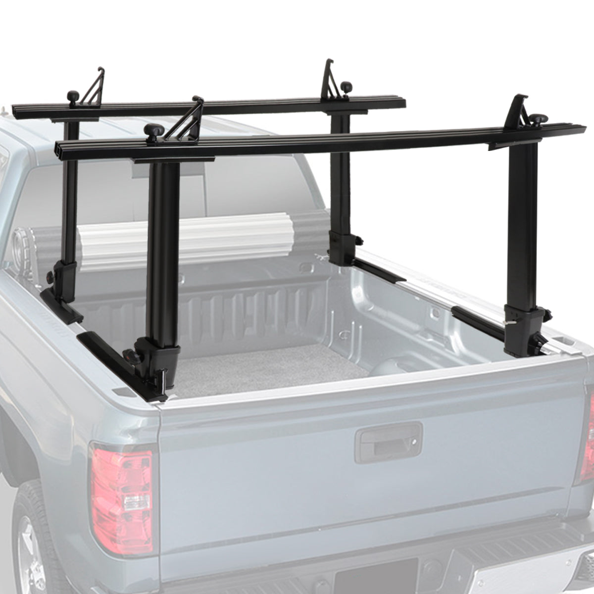 Aluminum 16 in. x 71 in. x 29 in. Truck Bed Rack Universal – CA Auto Parts