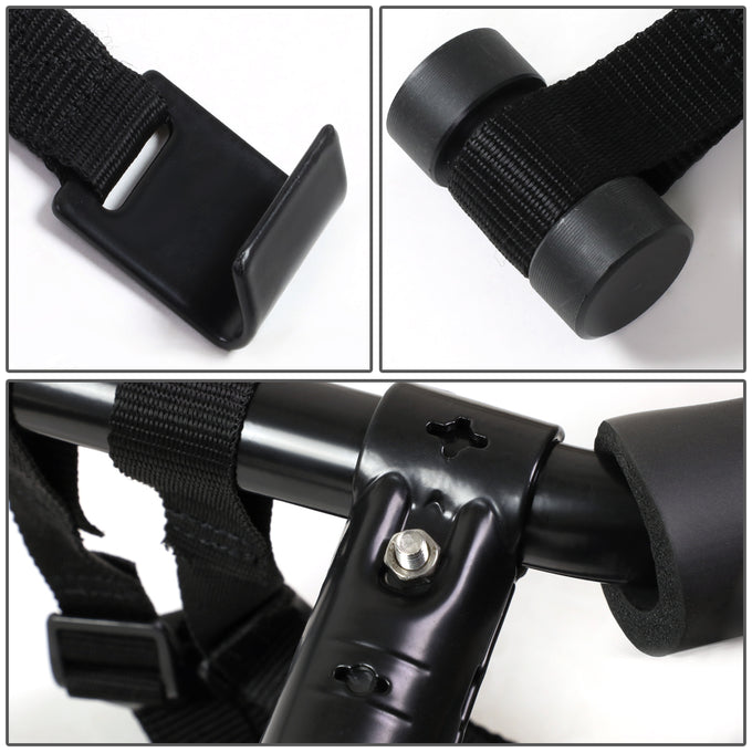 D-Motoring - Cargo Carrier - Bicycle Rack Carrier Storage - Pickup Bed - Powdered Coated - Universal - 4