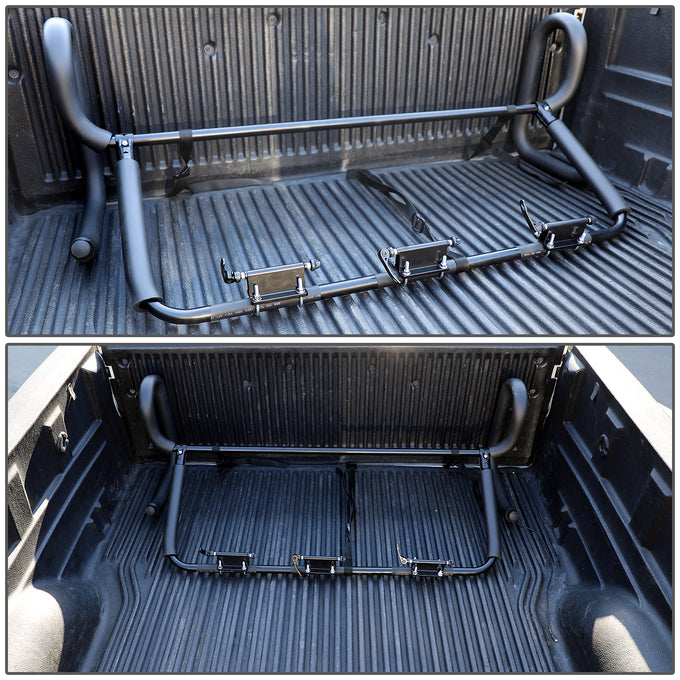 D-Motoring - Cargo Carrier - Bicycle Rack Carrier Storage - Pickup Bed - Powdered Coated - Universal - 6