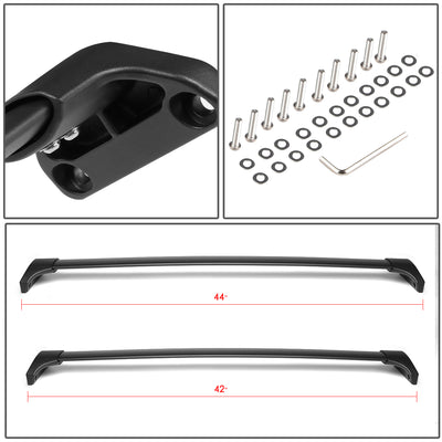 D-Motoring - Roof Rack Cross Bars - Aluminum - 14-18 Acura MDX - 5