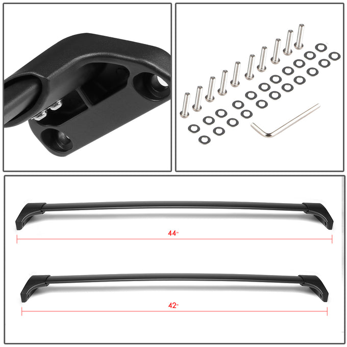 D-Motoring - Roof Rack Cross Bars - Aluminum - 14-18 Acura MDX - 5
