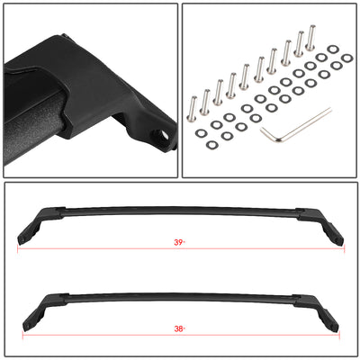 D-Motoring - Roof Rack Cross Bars - Aluminum - 16-18 Buick Envision - 5