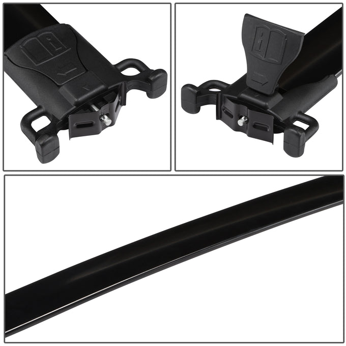 D-Motoring - Roof Rack Cross Bars - Aluminum - Chevy Equinox / GMC Terrain - 4