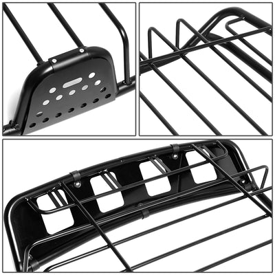 D-Motoring - Universal Roof Rack Cross Bars - Coated - Aluminum - 4