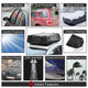 D-Motoring - Roof Top Rail Cargo Bag - Dirt Water Resistant - W/ABS Base - 2