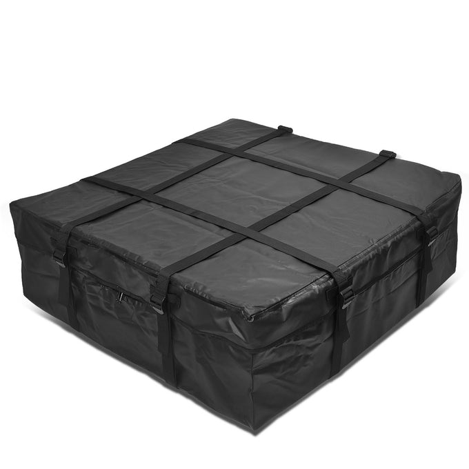 D-Motoring - SUV CarRoof Top Rail Cargo Bag - Soft-Sided - Water Dirt Resistant - 1