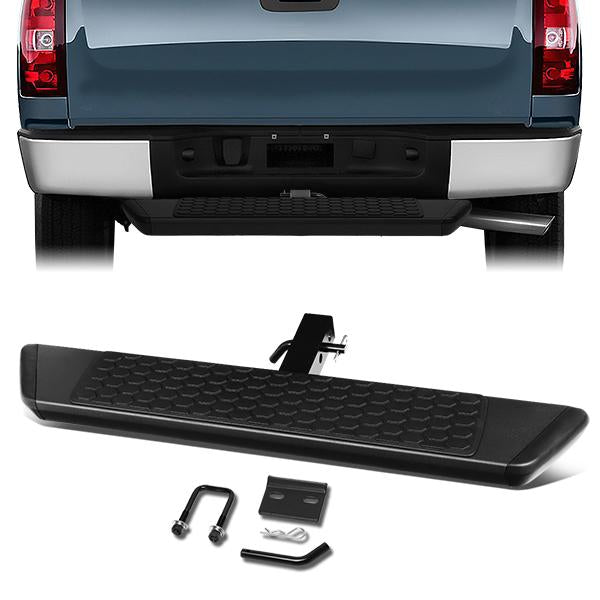 Universal Hitch Step - 2 in.  - Receiver Trailer - 36 in.  Wide X 5.5 in.  Long - Black - PT-ZTL-8078-BK - 1