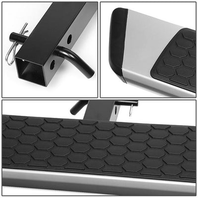 Universal Hitch Step - 2 in.  - Receiver Trailer - 36 in.  Wide X 5.5 in.  Long - Silver - PT-ZTL-8078-SL - 3