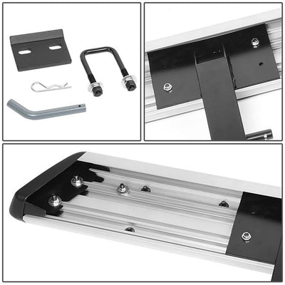 Universal Hitch Step - 2 in.  - Receiver Trailer - 36 in.  Wide X 5.5 in.  Long - Silver - PT-ZTL-8078-SL - 4