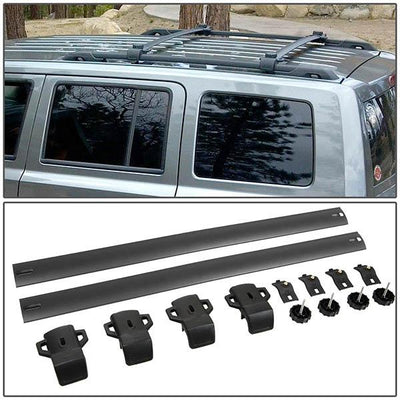D-Motoring - 07-17 Jeep PatriotRoof Rack Cross Bars - OE Style - Pair - Aluminum - 6