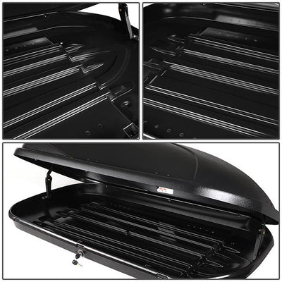 17-18 Mazda CX-5 Roof Rack Cross Bar - OEM Style - W/Keys+Cargo Box - Aluminum - 4